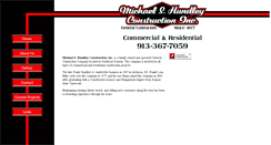 Desktop Screenshot of hundleyconstruction.com